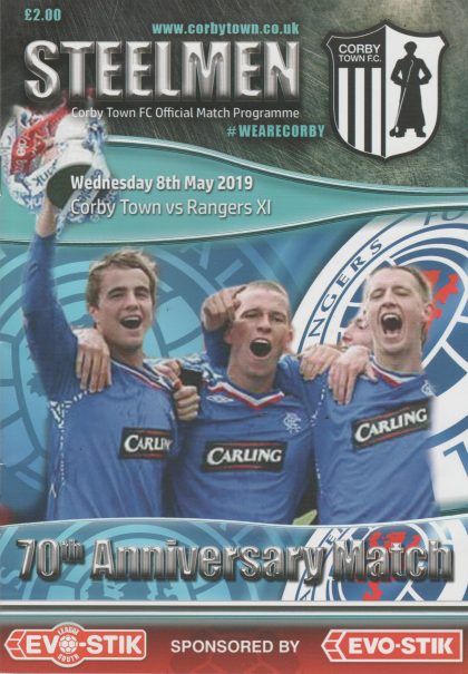 Corby Town v Glasgow Rangers XI  08-May-2019