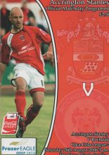 Accrington Stanley v Rochdale  26-Aug-2006