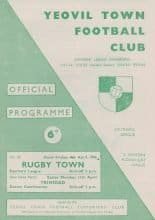 Yeovil Town v Rugby Town    08-Apr-1966