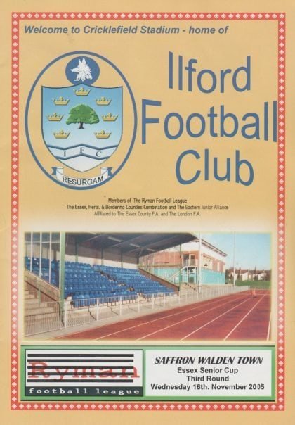 Ilford v Saffron Walden Town 16-Nov-2005
