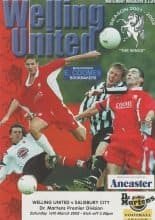 Welling United v Salisbury City 16-Mar-2002