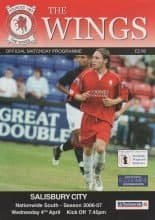 Welling United v Salisbury City 04-Apr-2007