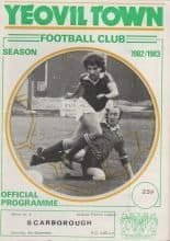 Yeovil Town v Scarborough 04-Sep-1984