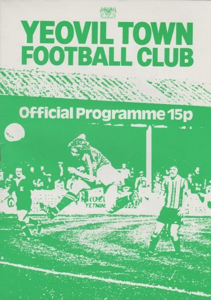 Yeovil Town v Scarborough 05-Apr-1980