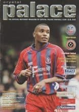 Crystal Palace v Sheffield United 12-Feb-2000