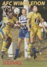 AFC Wimbledon v Southall  23-Aug-2003