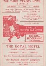 Barnsley v Southend United 19-Nov-1960