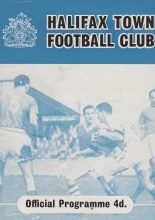 Halifax Town v Southend United  24-Dec-1960