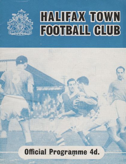 Halifax Town v Southend United  24-Dec-1960