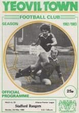 Yeovil Town v Stafford Rangers 02-May-1983