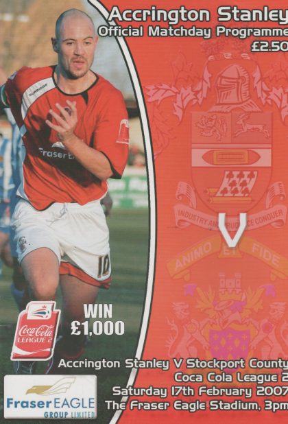 Accrington Stanley v Stockport County  17-Feb-2007