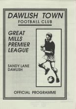Dawlish Town v Taunton Town 08-Sep-1992