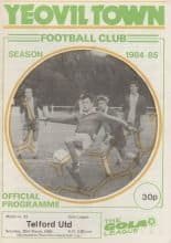 Yeovil Town v Telford United 30-Mar-1985