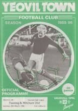 Yeovil Town v Tooting & Mitcham United 29-Mar-1986