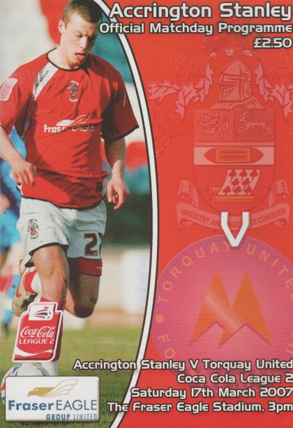Accrington Stanley v Torquay United  17-Mar-2007