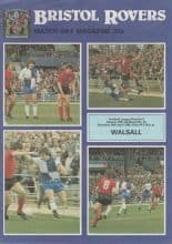 Bristol Rovers v Walsall 24-Apr-1982