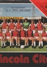 Lincoln City v Walsall 26-Dec-1983