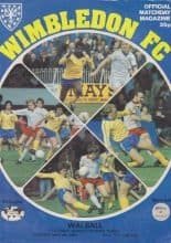 Wimbledon v Walsall  04-May-1982