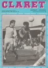 Burnley v Walsall 08-May-1982