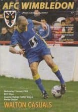 AFC Wimbledon v Walton Casuals 07-Jan-2004