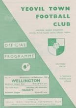 Yeovil Town v Wellington Town 01-Dec-1965