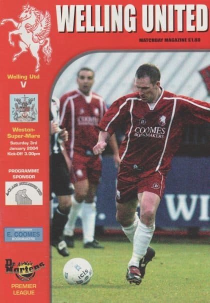 Welling United v Weston-Super-Mare  03-Jan-2004