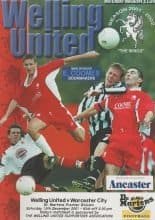 Welling United v Worcester City  15-Dec-2001