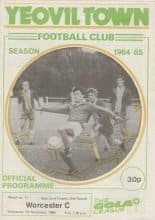 Yeovil Town v Worcester City 07-Nov-1984