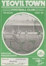 Yeovil Town v Worthing 03-May-1986