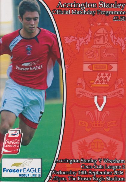 Accrington Stanley v Wrexham  13-Sep-2006