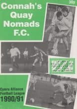 Connahs Quay v Wrexham 21-Aug-1990