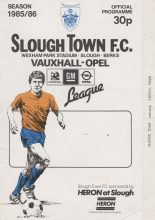 Slough Town v Yeovil Town  01-May-1986