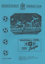 Dulwich Hamlet v Yeovil Town  05-Mar-1988