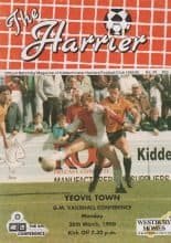Kidderminster Harriers v Yeovil Town 26-Mar-1990