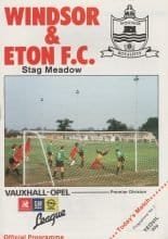 Windsor & Eton v Yeovil Town  05-Oct-1985