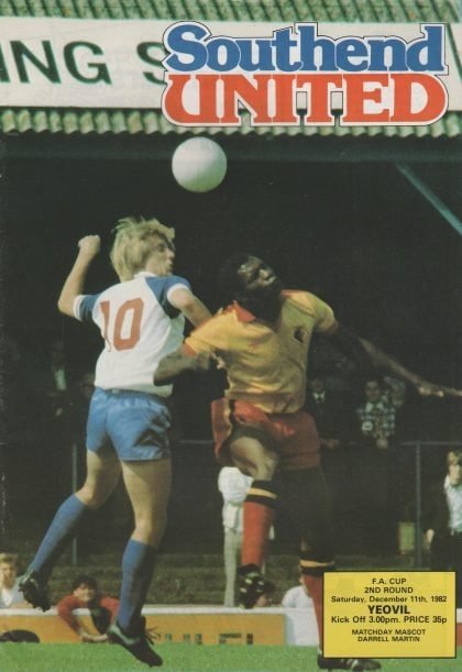 Southend United v Yeovil Town 11-Dec-1982