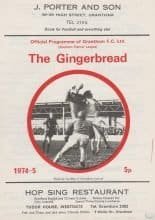 Grantham v Yeovil Town 12-Oct-1974
