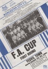 Worcester City v Yeovil Town 14-Nov-1987