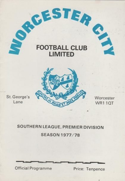 Worcester City v Yeovil Town 20-Mar-1978