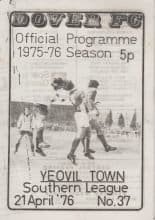 Dover v Yeovil Town  21-Apr-1976