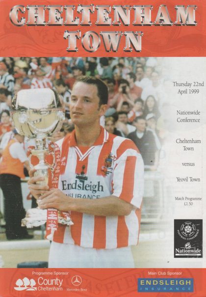 Cheltenham Town v Yeovil Town 22-Apr-1999