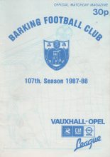 Barking v Yeovil Town 22-Aug-1987
