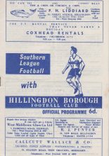 Hillingdon Borough v Yeovil Town  23-Mar-1968