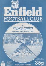 Enfield v Yeovil Town 24-Mar-1984