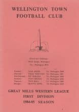 Wellington Town v Yeovil Town Reserves 23-Mar-1985