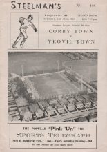 Corby Town v Yeovil Town 24-Aug-1965
