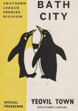 Bath City v Yeovil Town 26-Dec-1969