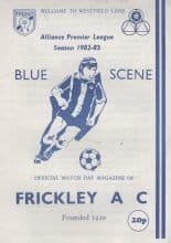 Frickley Athletic v Yeovil Town  27-Mar-1983