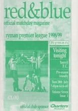 Aldershot Town v Yeovil Town  28-Jul-1998