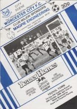 Worcester City v Yeovil Town 29-Oct-1988